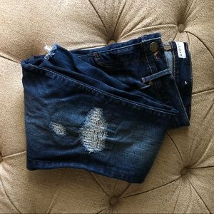 Loft distressed modern skinny jeans